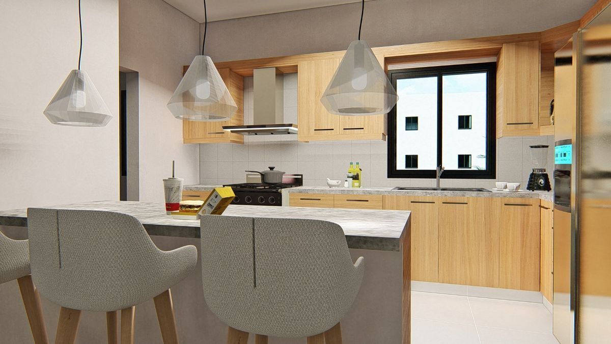 3 de 11: Apartamento en venta en Los Tres Ojos de 3 habitaciones