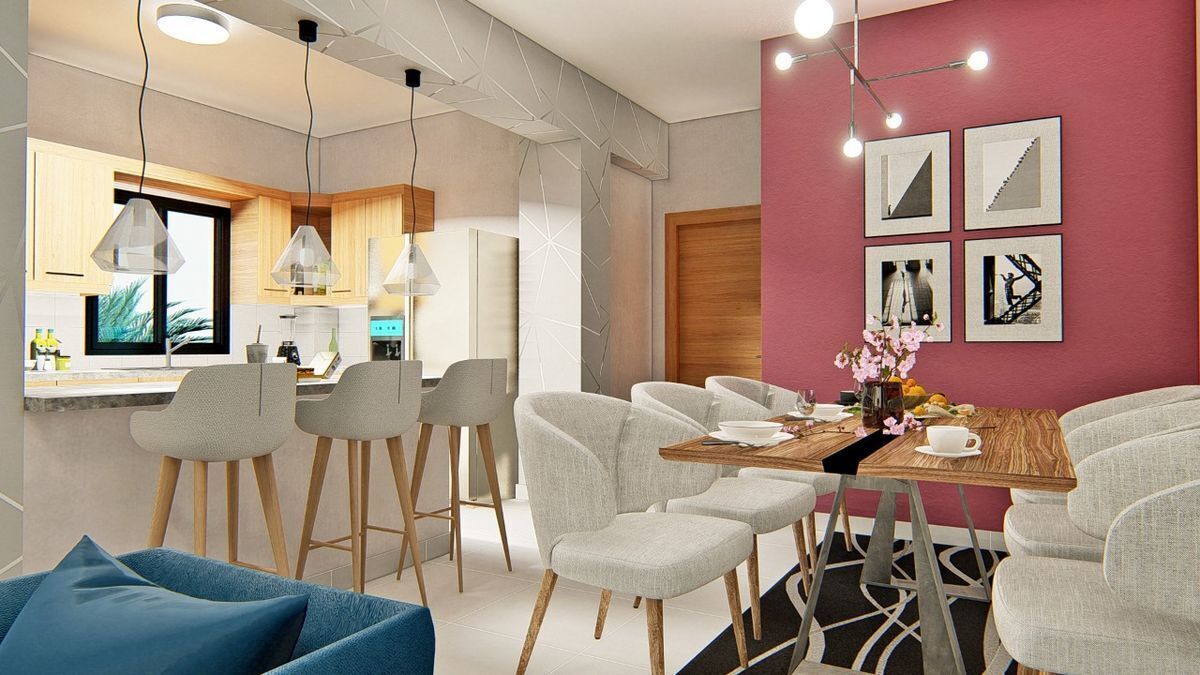 4 de 11: Apartamento en venta en Los Tres Ojos de 3 habitaciones