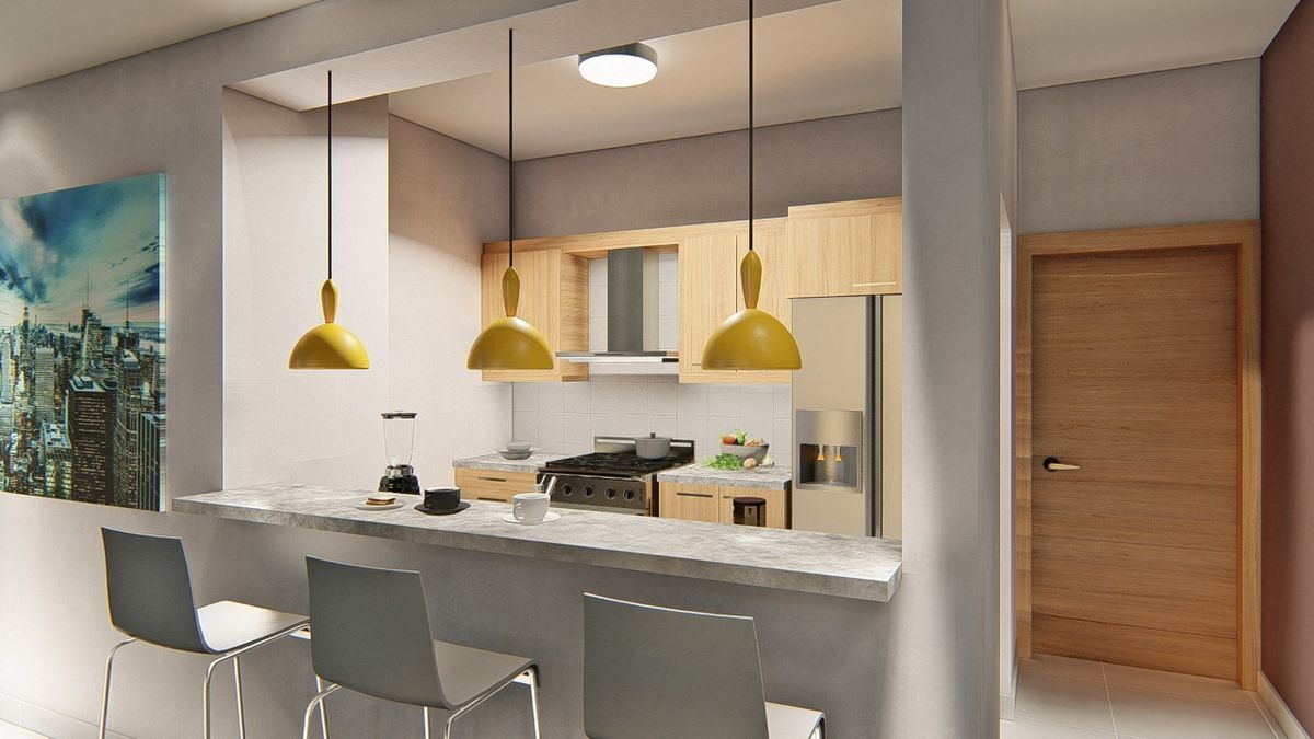 5 de 11: Apartamento en venta en Los Tres Ojos de 3 habitaciones