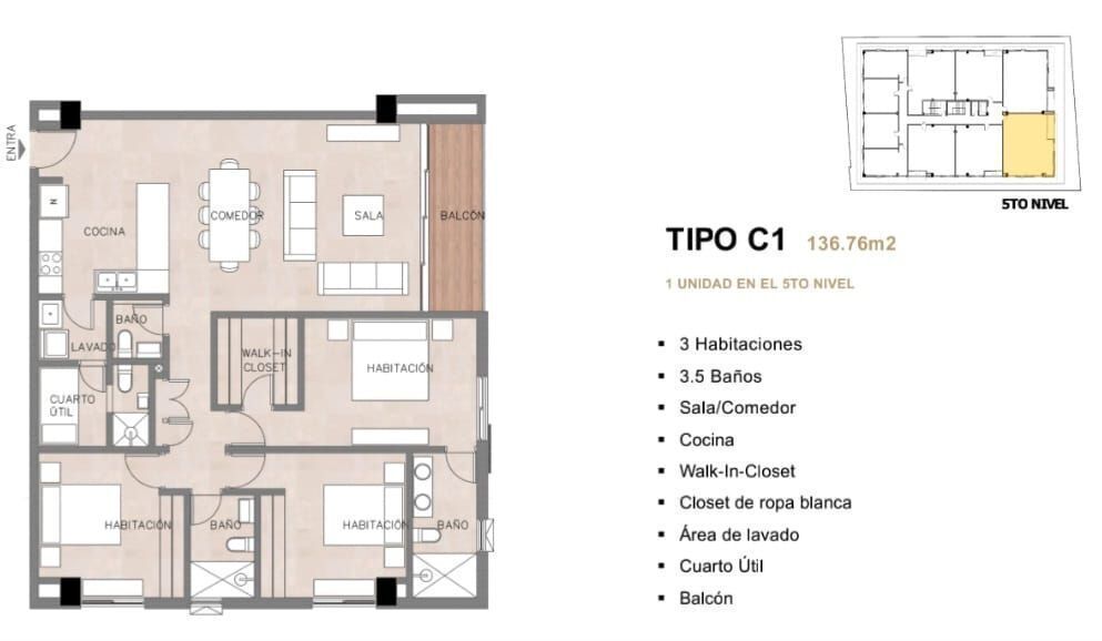 16 de 18: Apto tipo C1