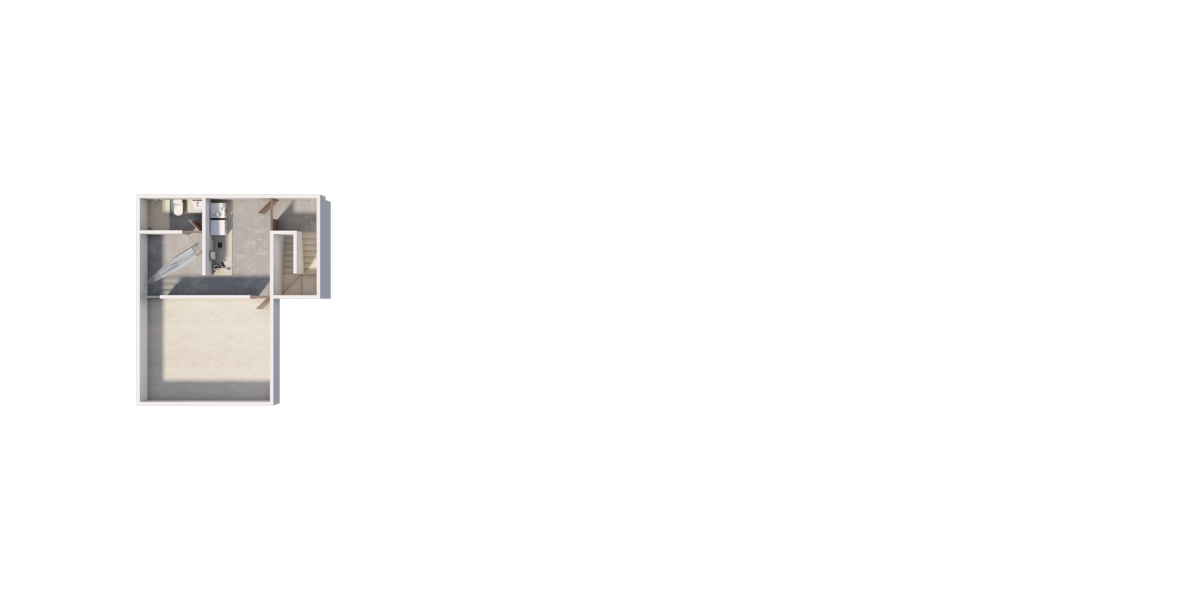 44 de 44: Área de Servicio en Planta Alta