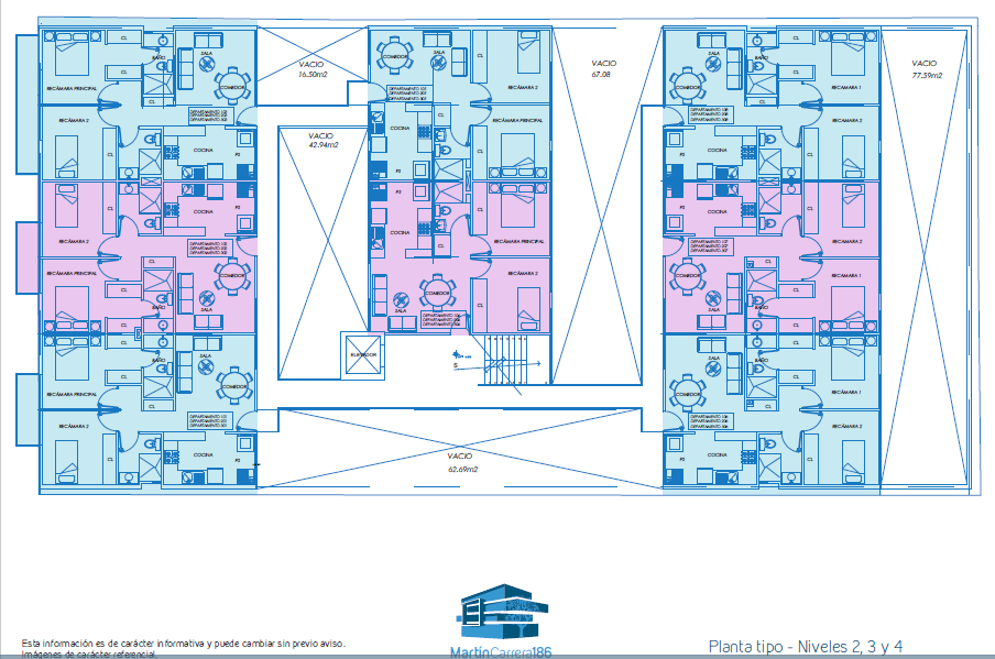 8 of 8: Planta Nivel  2