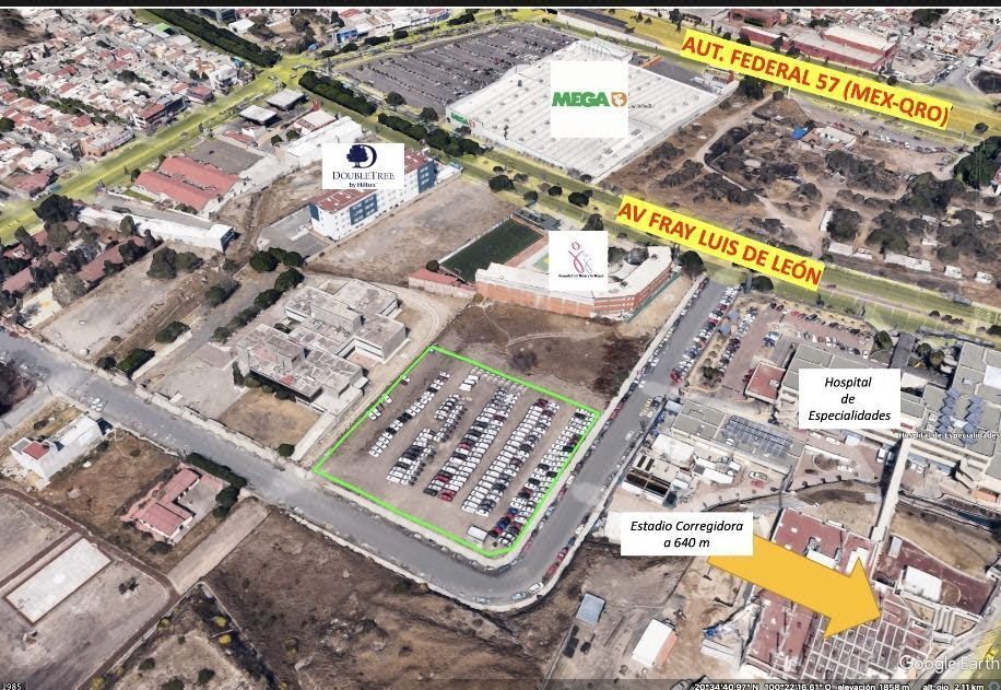 Terreno Comercial en Venta en Esquina en la Zona Centro Sur Querétaro