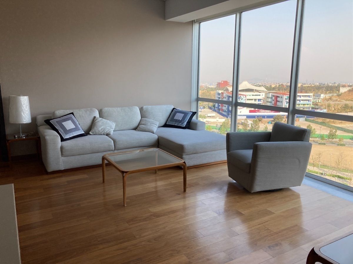 Bello depto amueblado con vista a La mexicana se renta en High park Santa Fe