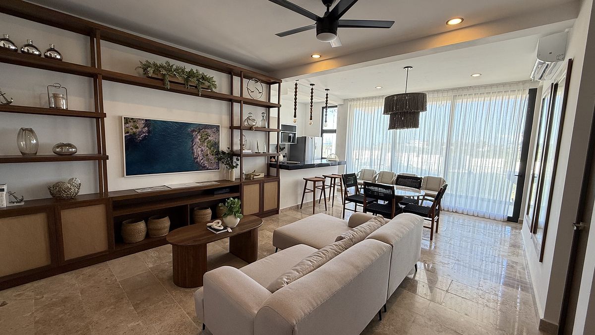 2 de 9: Sala, Comedor