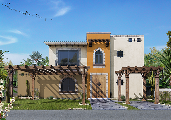 2 de 17: Casa modelo Aira.