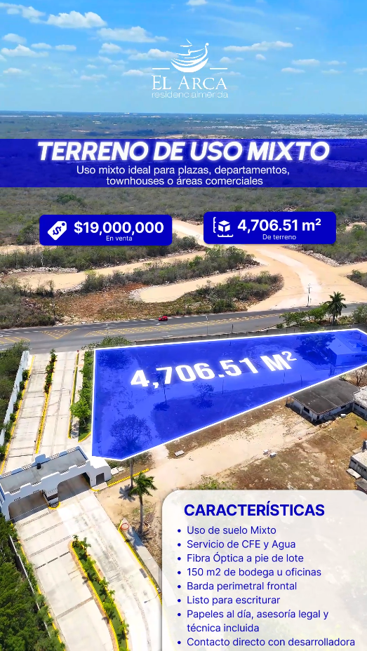 1 de 14: VISTA AEREA LOTE USO MIXTO