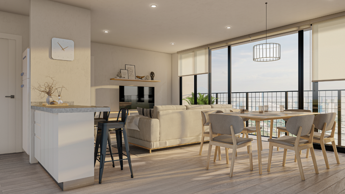 3 de 13: Depa en venta Colomos Providencia Guadalajara.