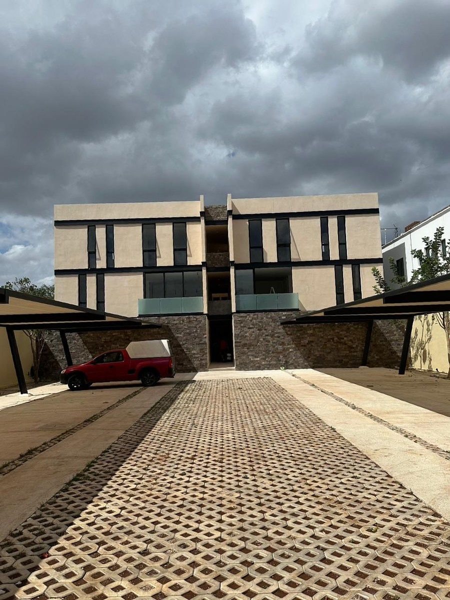 Departamentos en venta de 1 y 2 recámaras en Temozón Norte Mérida Yucatán.