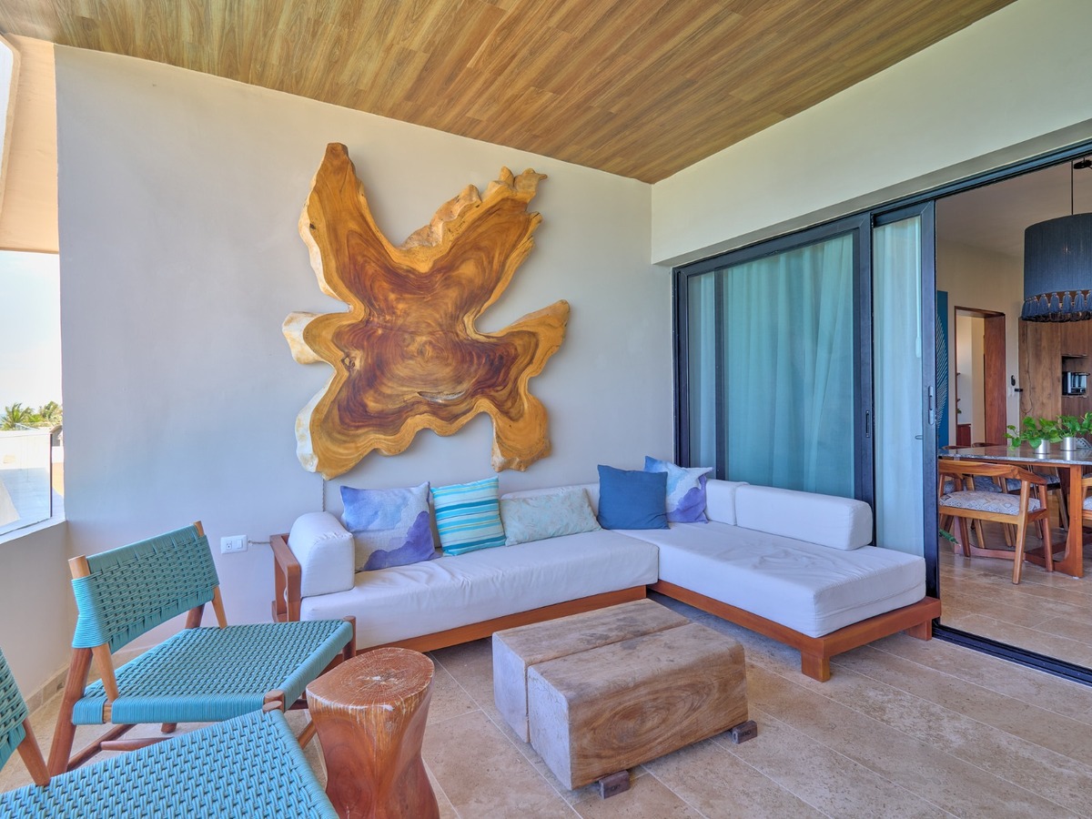 1 de 45: Terraza frente a mar