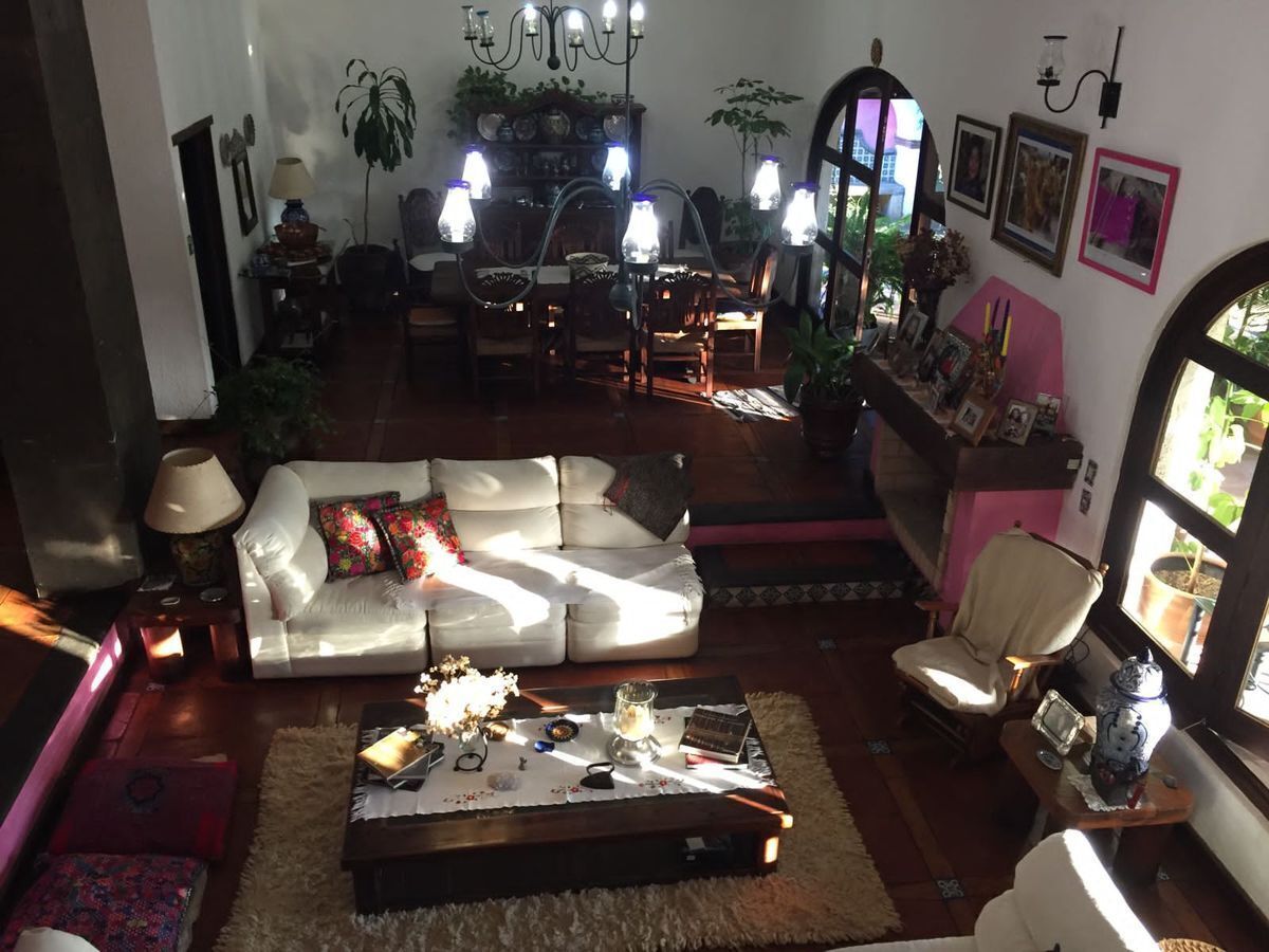 5 de 21: Estancia con comedor y sala, estilo Mexicano Contemporaneo
