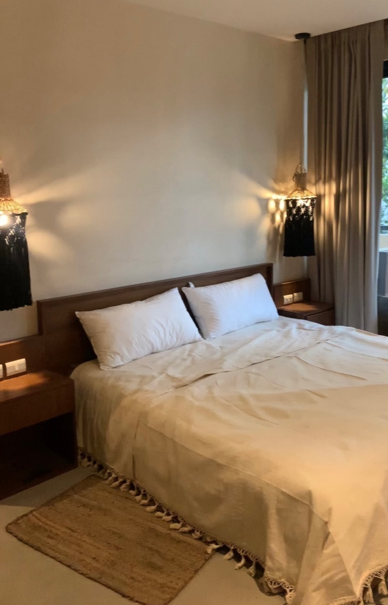 Recámara King, lamparas