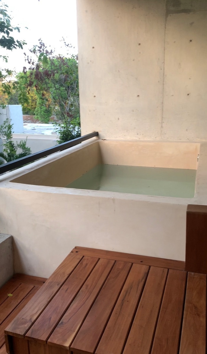 Plunge Pool Privada en Balcón