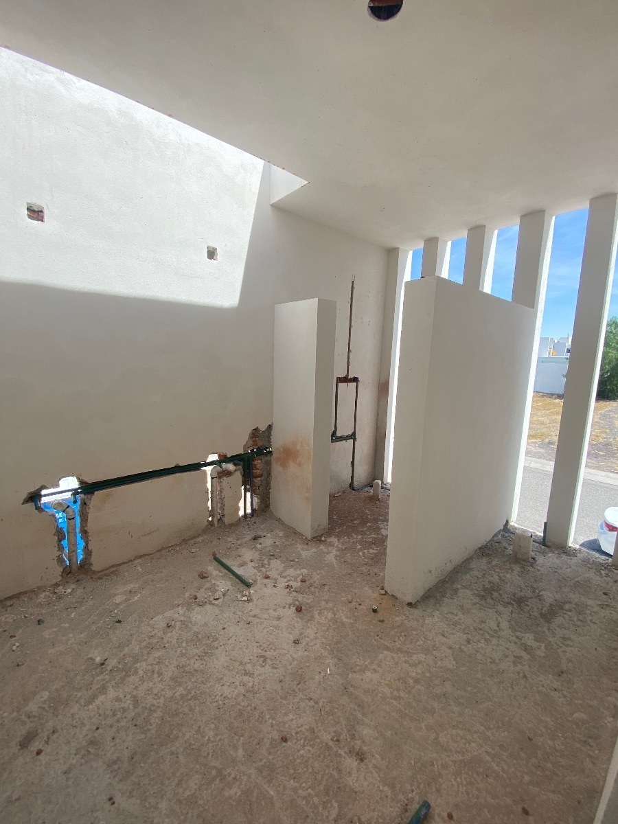 Baño con doble lavabo