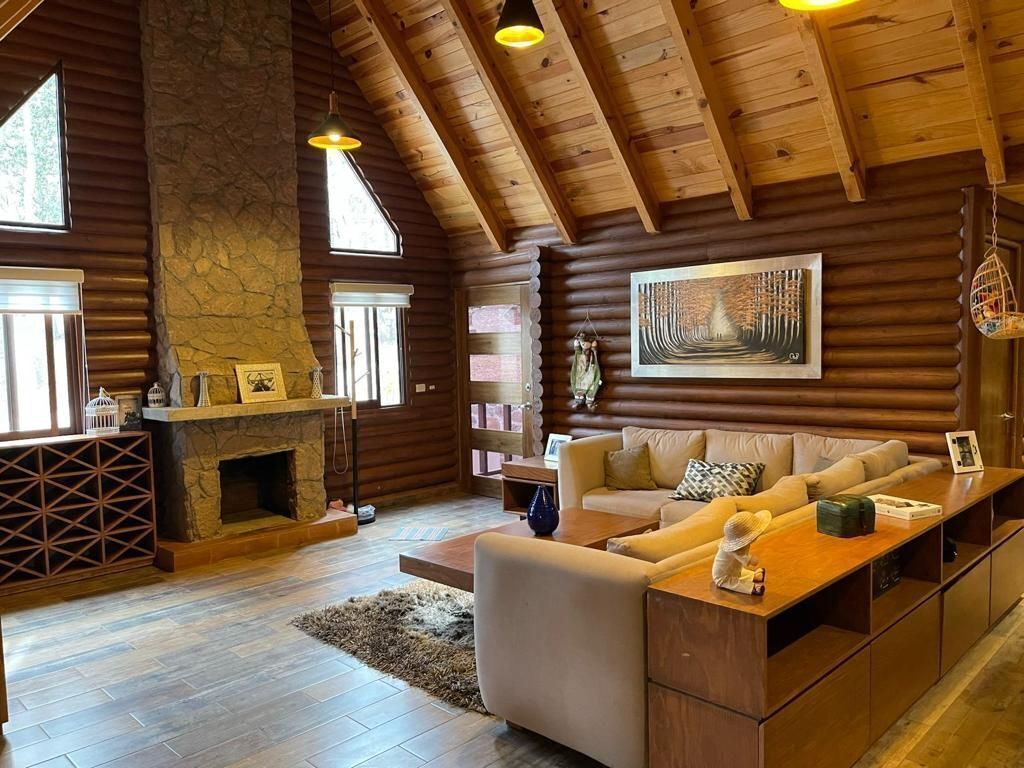 Chimenea en estancia
