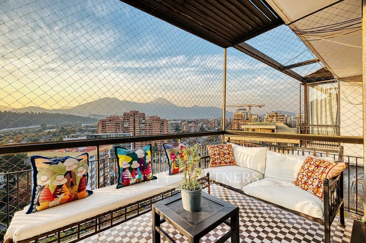 Penthouse con impresionante vista a Santiago