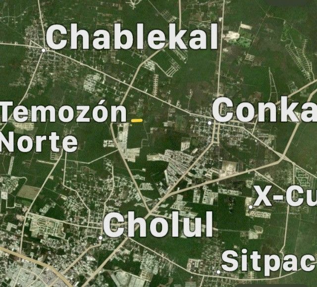 1 de 5: Terreno en Conkal, entre Cholul y Chablekal
