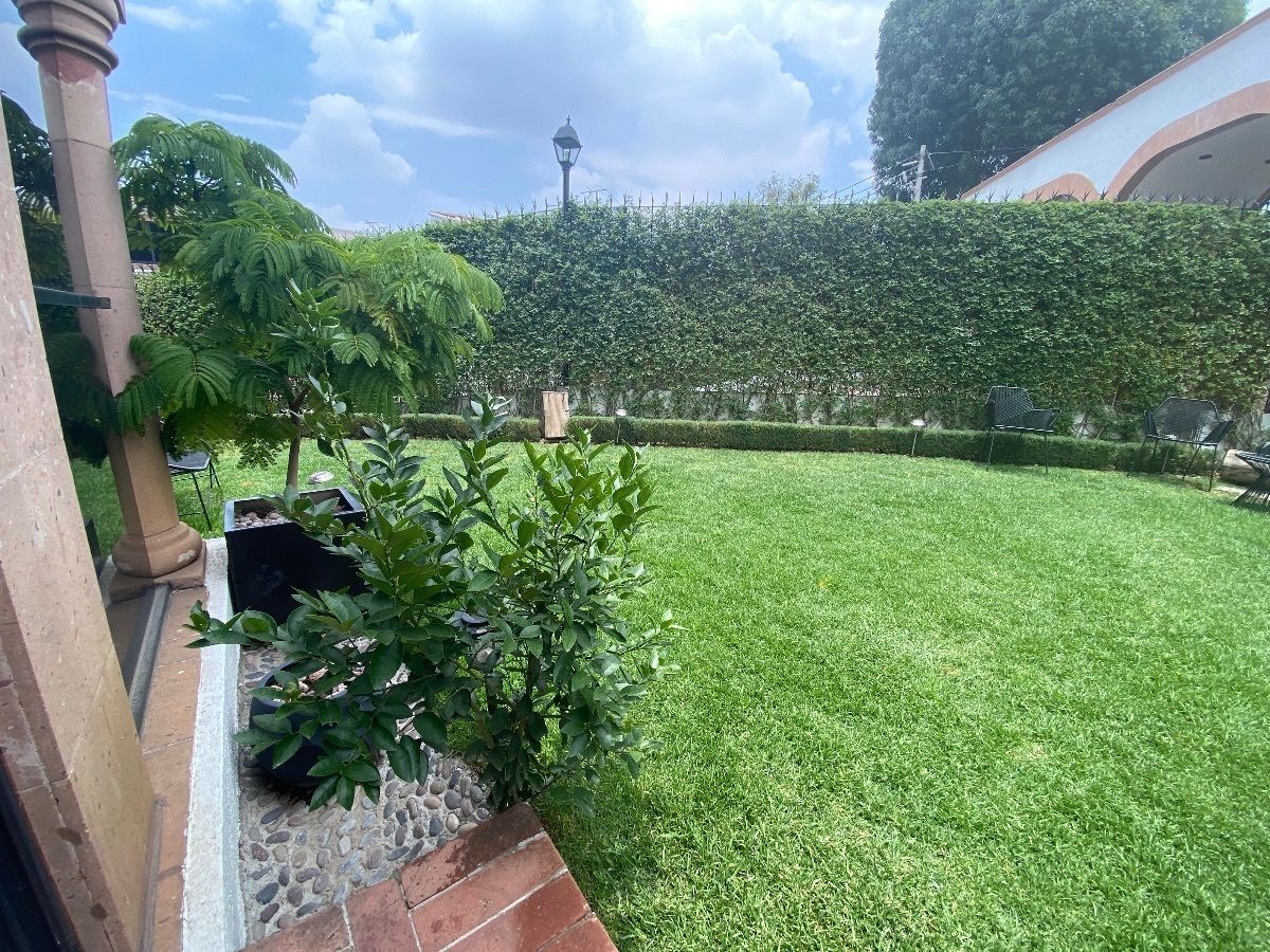 Jardín trasero
