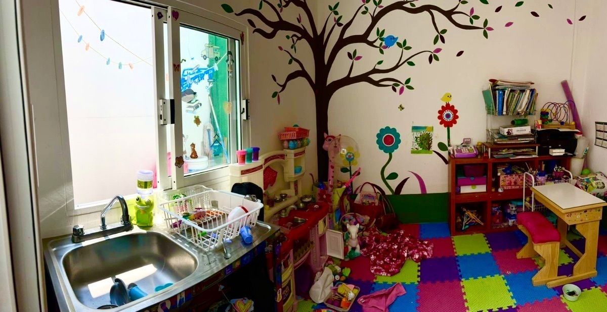 Cuarto de juegos en planta baja