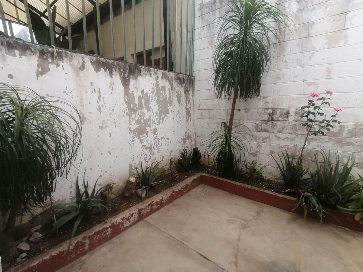 5 de 10: Patio, en proceso de pintura