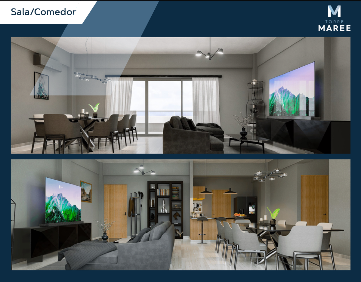 14 de 26: SALA COMEDOR CON VISTA AL MAR