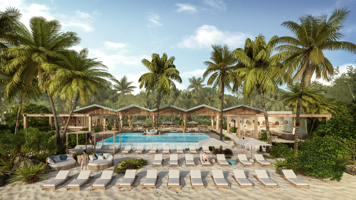 Beach club.