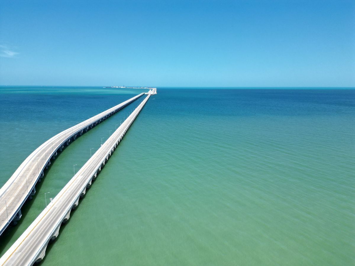 2 de 10: El mar de Puerto Progreso a 10 minutos