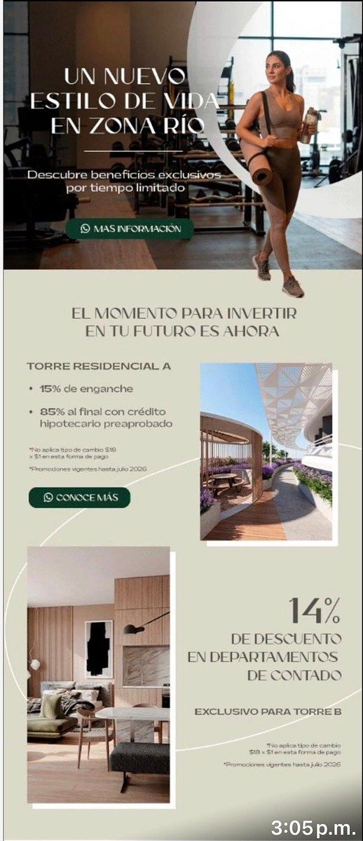 Apartamento em Zona Urbana Río Tijuana, Tijuana, foto 28 de 31