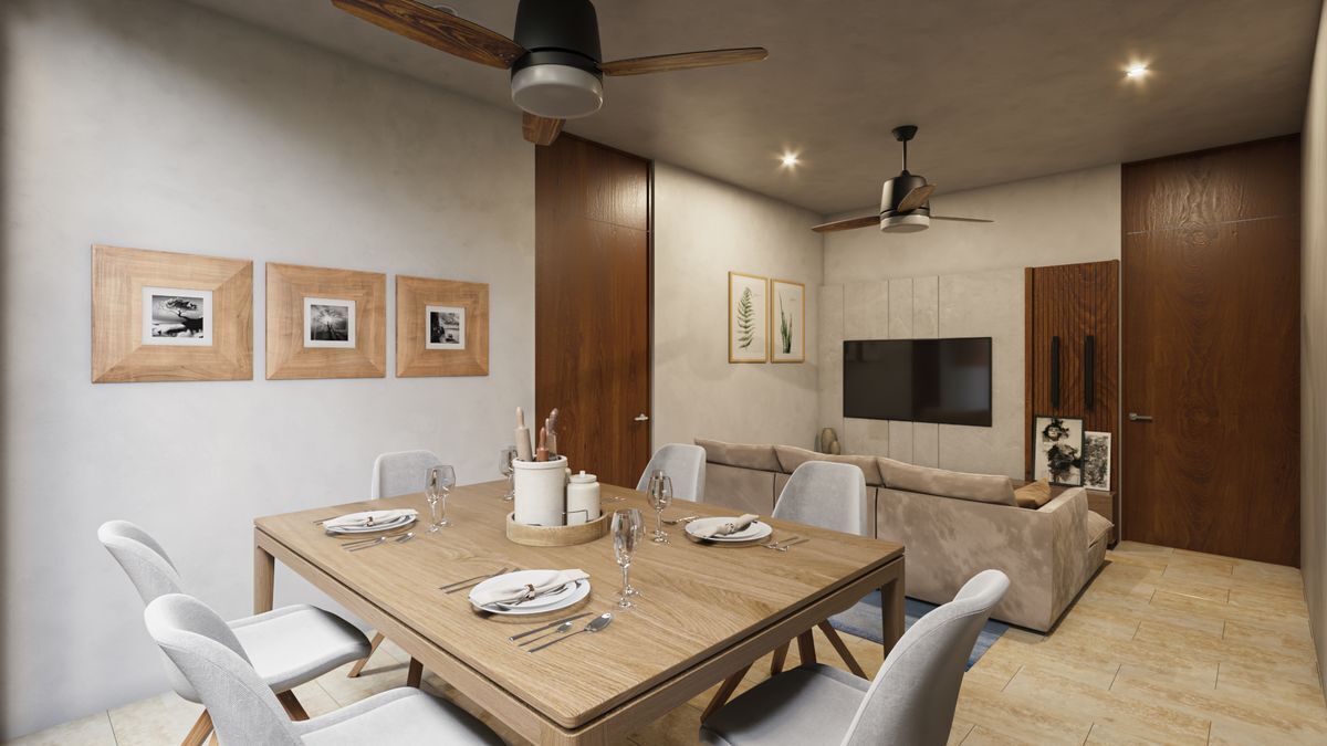 2 de 22: comedor y sala