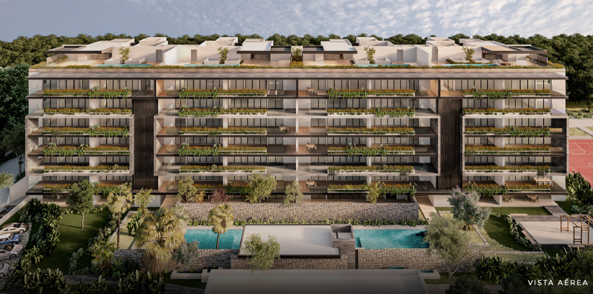 DEPTO. AURORA, EN PRIVADA CITTADELA CON AMENIDADES DE LUJO, 3 HAB Y TERRAZA