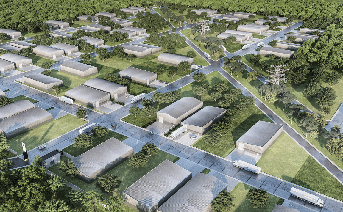 Terreno industrial carretera Uman