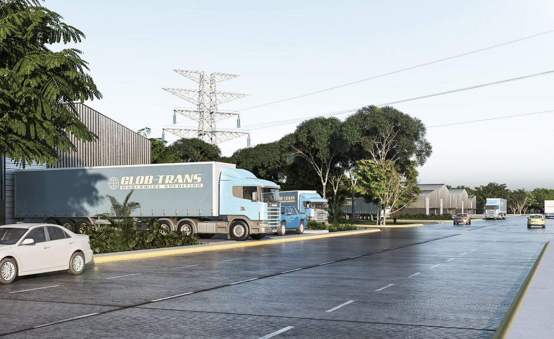 Terreno industrial carretera Uman