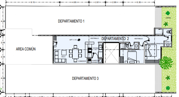 8 de 8: Departamento 2