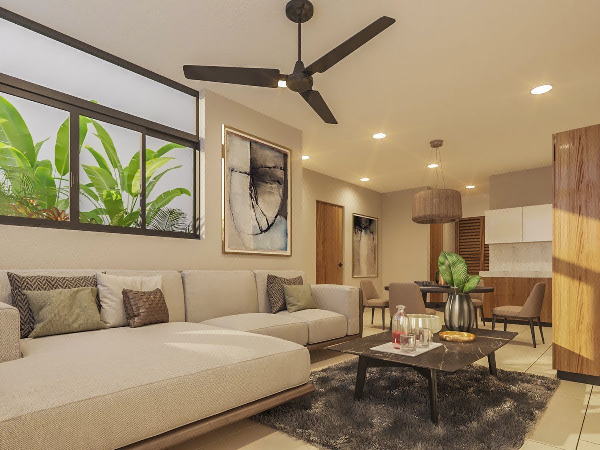 Departamento en Venta de Entrega Inmediata en Temozón Norte, Mérida