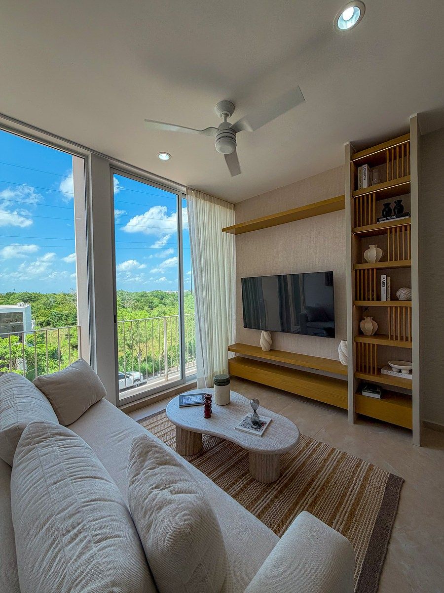 Departamento en Venta de 2 Recámaras en Temozón Norte Modelo B