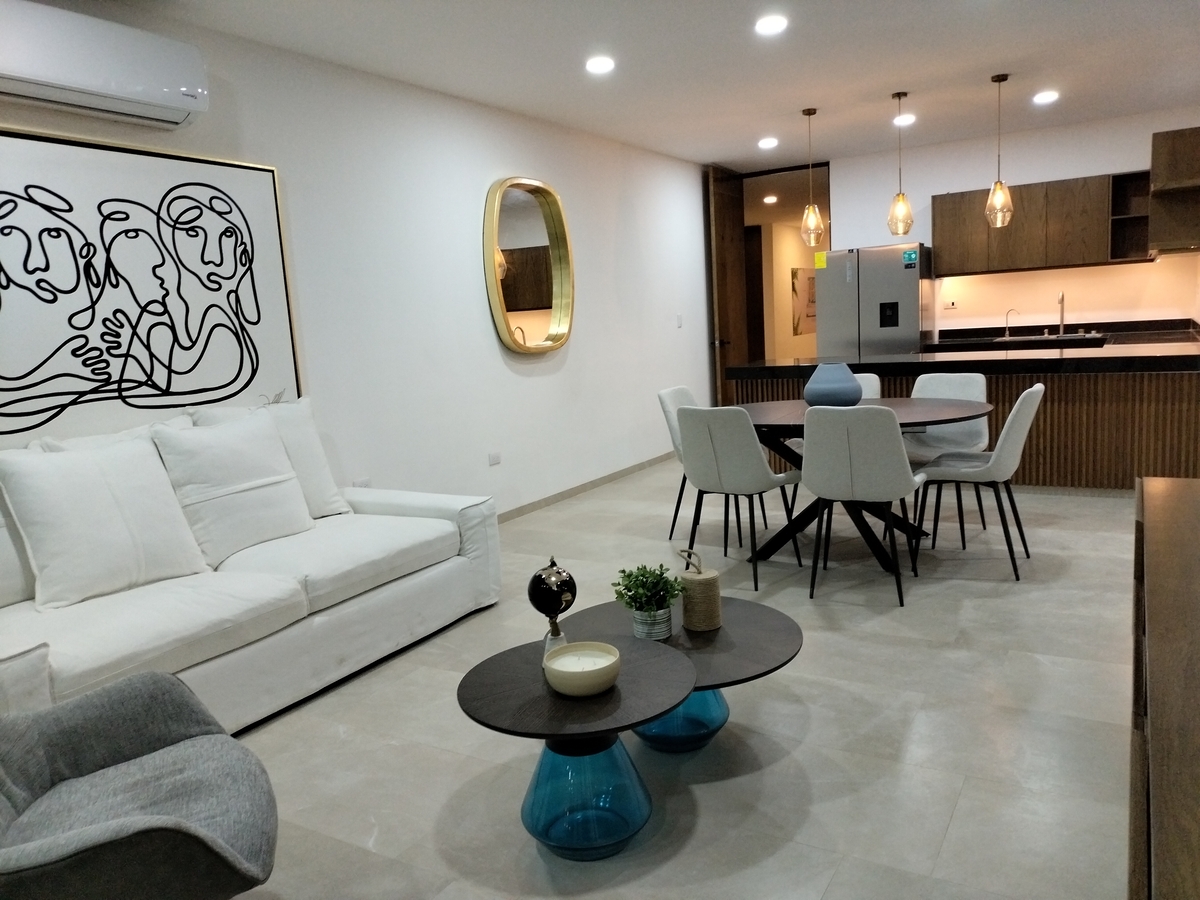 2 de 14: Sala, Comedor y Cocina