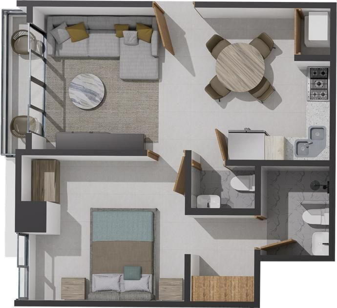 10 de 16: Apartamento tipo E