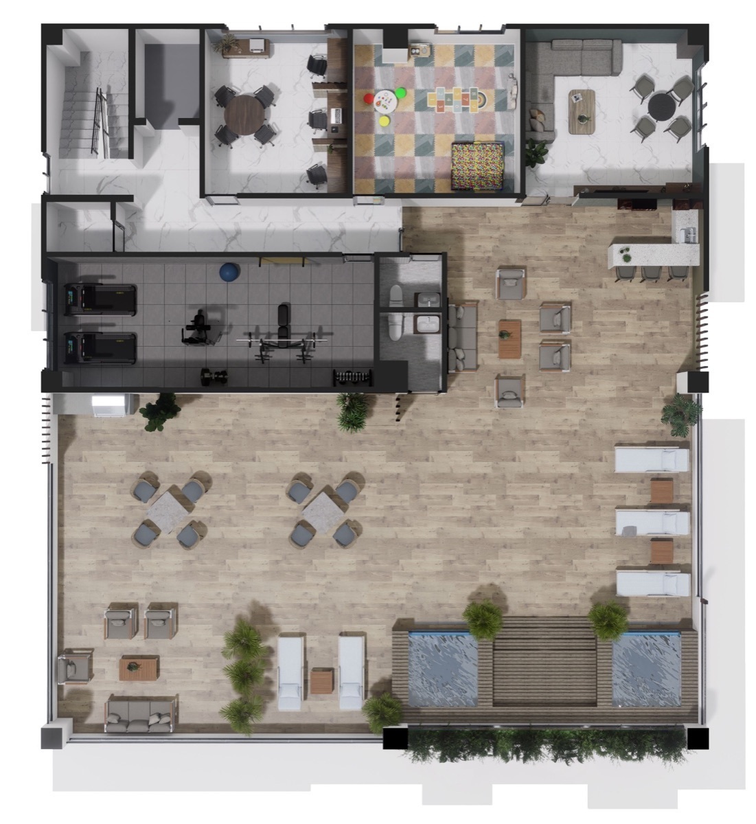 9 de 30: área social