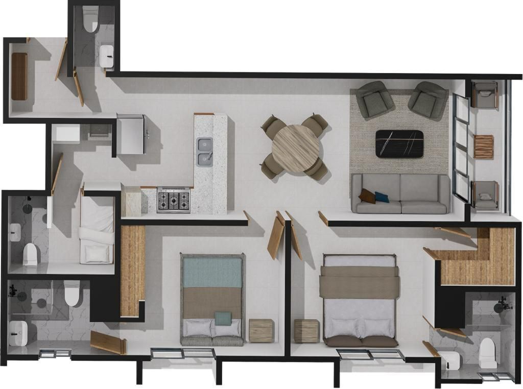 16 de 30: Apartamebnto tipo C