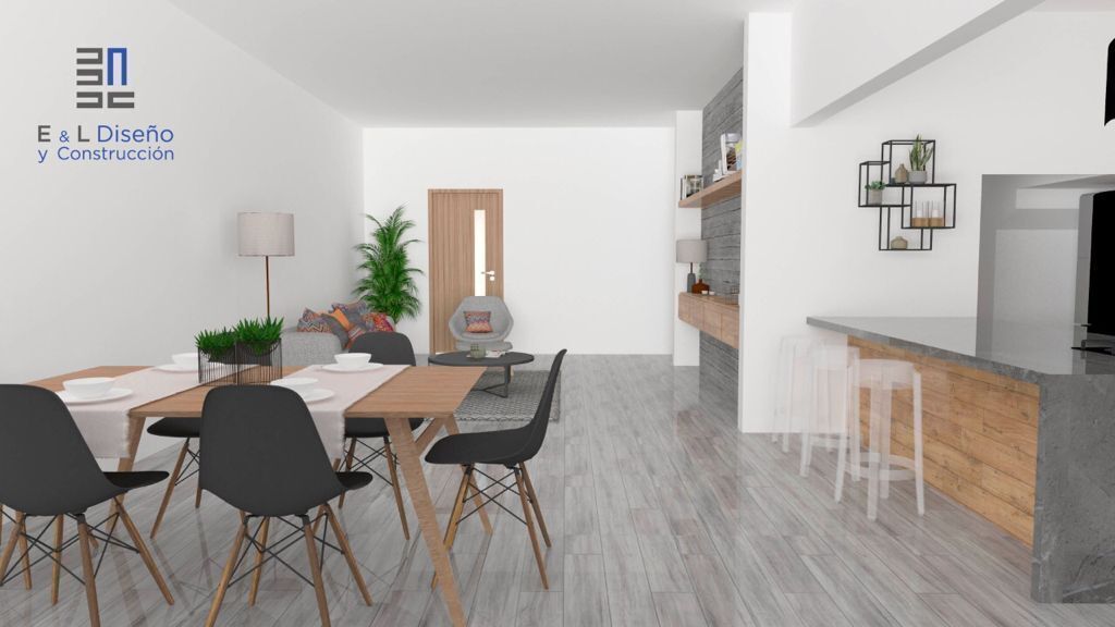 3 de 11: render de sala comedor