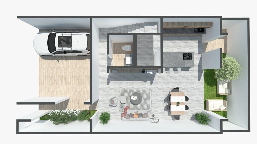 Render planta baja