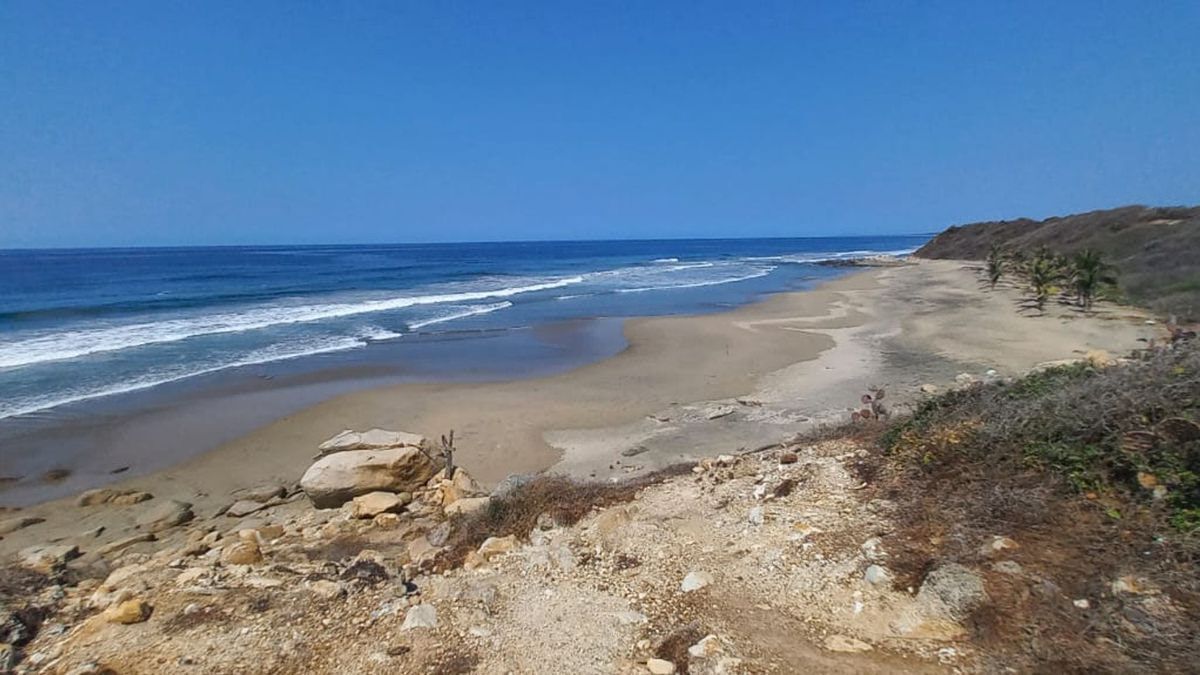 Terreno frente al mar, Playa la Barrita Guerrero.
