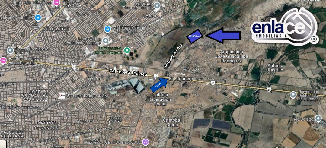 Terreno en venta. Colonia 20 de Noviembre