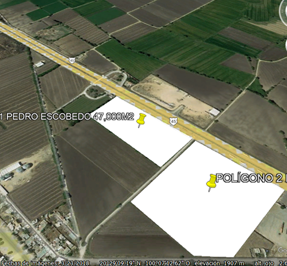 3 de 4: Venta lote Industrial 47 has Pedro Escobedo, Queretaro