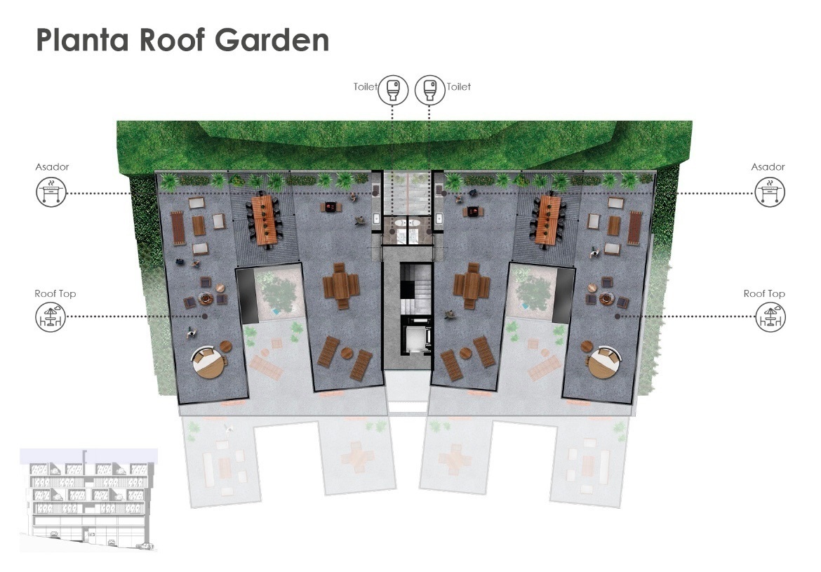 14 de 18: Planta Roof Garden