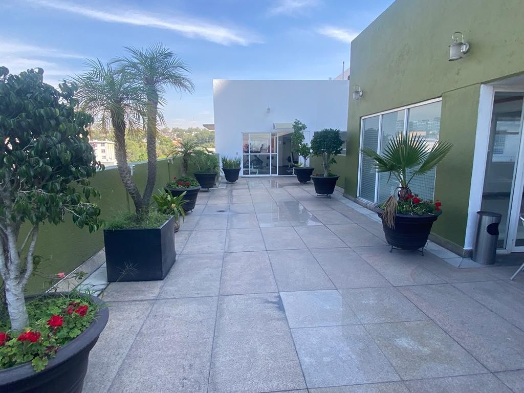 1 de 31: Terraza adicional del salon que llega al gym