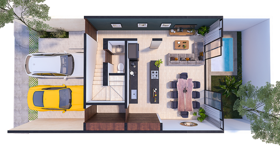 10 de 23: Casa en Venta con Paneles Solares en Merida Cholul