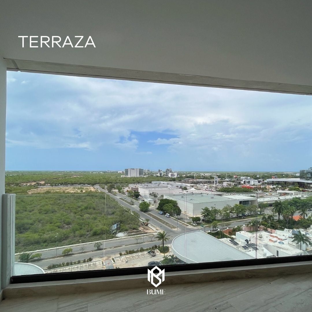 4 de 12: Vista de la terraza del departamento