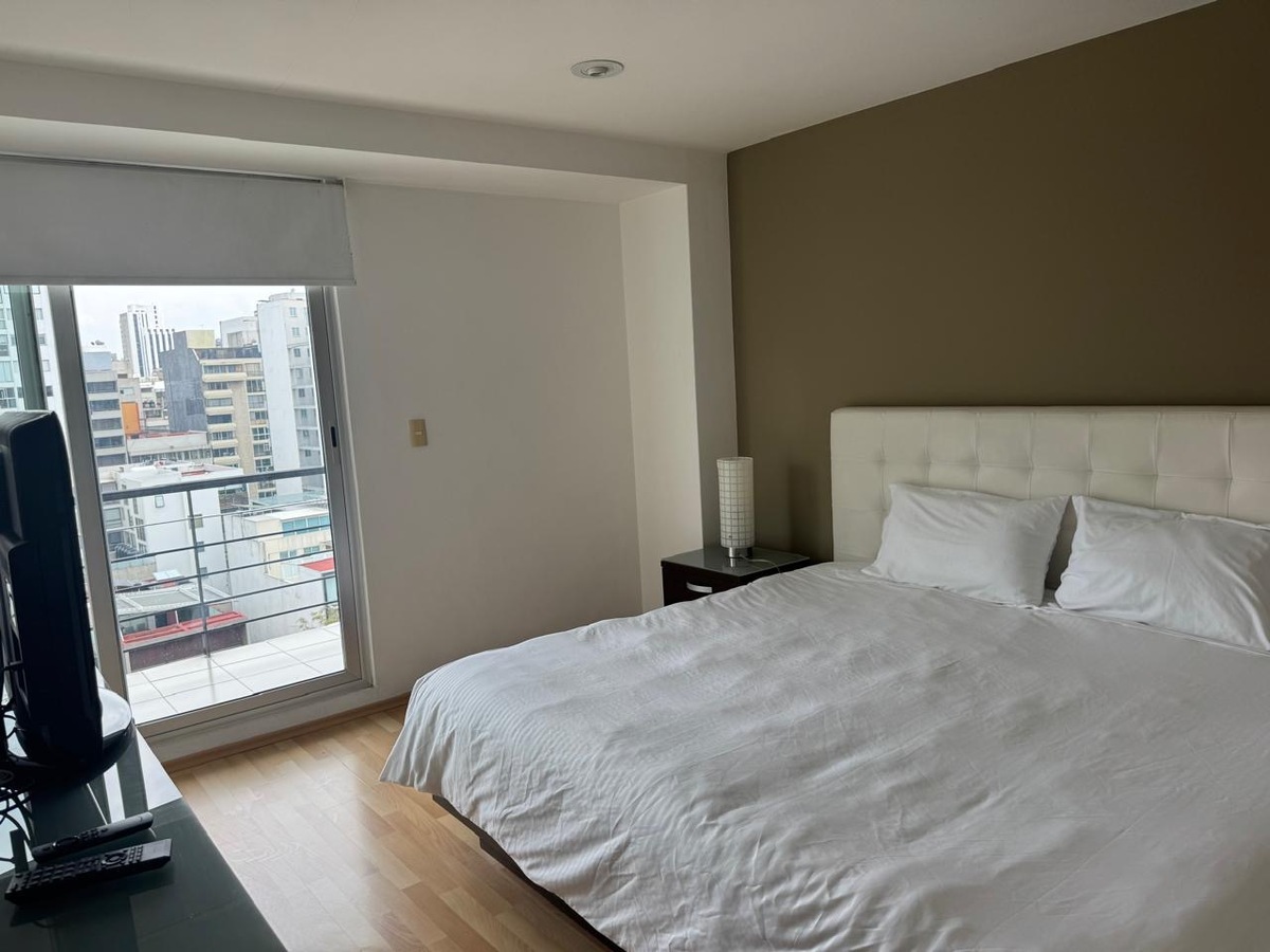 Departamento Amueblado Renta Polanco 80 m2 Piso 8