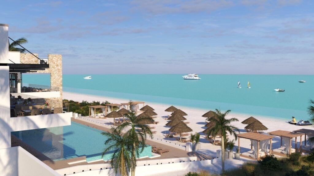 1 de 8: Club de playa privado
